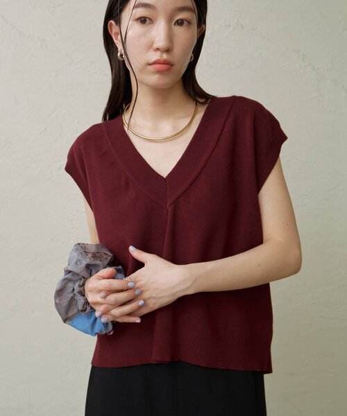 Omekashi（オメカシ） ニット セーター ニットベスト レディース