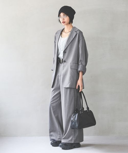 PAGEBOY ジャケット テーラードジャケット 「セットアップ対応