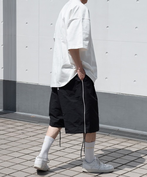 「Perushu」 半袖Tシャツ MEDIUM パープル メンズ