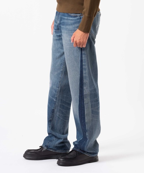 ジーンズ Levi's/リーバイス LEVI'S(R) VINTAGE CLOTHING 1955 501(R)ジーンズ ミディアムインディゴ メンズの画像