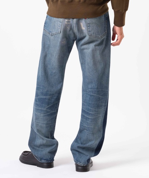 ジーンズ Levi's/リーバイス LEVI'S(R) VINTAGE CLOTHING 1955 501(R)ジーンズ ミディアムインディゴ メンズの画像