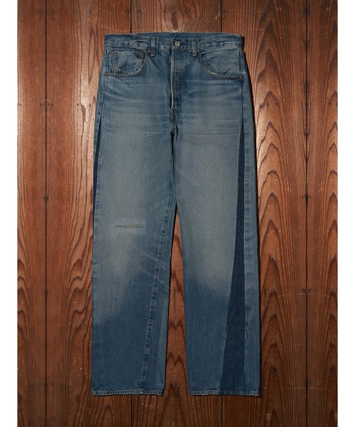 ジーンズ Levi's/リーバイス LEVI'S(R) VINTAGE CLOTHING 1955 501(R)ジーンズ ミディアムインディゴ メンズの画像