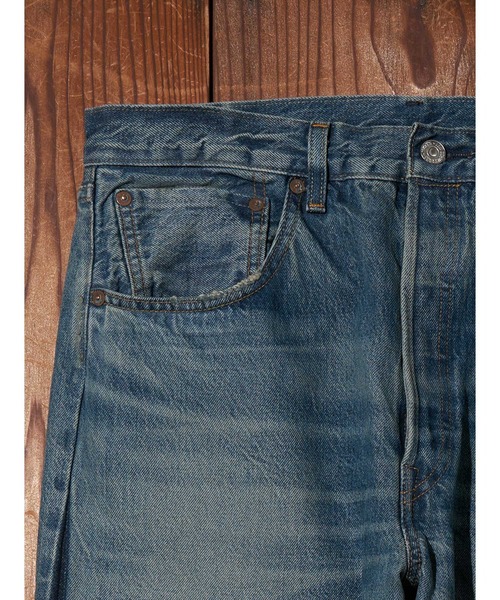 ジーンズ Levi's/リーバイス LEVI'S(R) VINTAGE CLOTHING 1955 501(R)ジーンズ ミディアムインディゴ メンズの画像