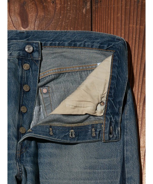 ジーンズ Levi's/リーバイス LEVI'S(R) VINTAGE CLOTHING 1955 501(R)ジーンズ ミディアムインディゴ メンズの画像