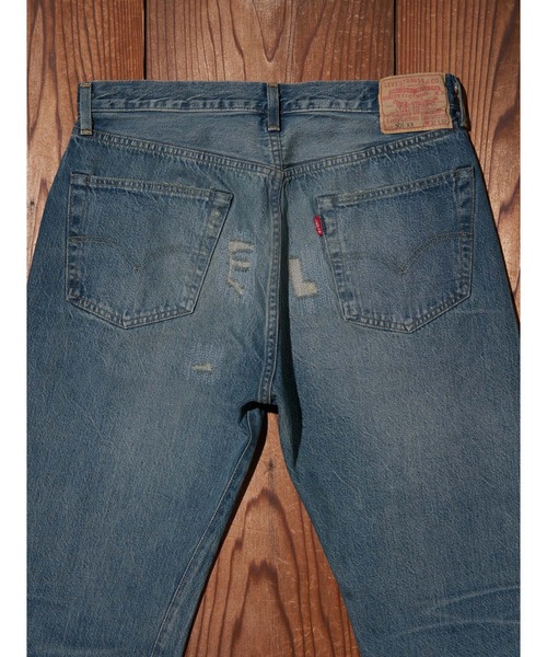 ジーンズ Levi's/リーバイス LEVI'S(R) VINTAGE CLOTHING 1955 501(R)ジーンズ ミディアムインディゴ メンズの画像