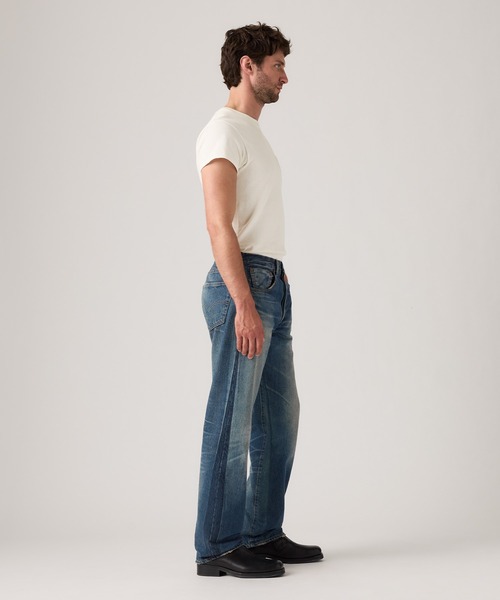 ジーンズ Levi's/リーバイス LEVI'S(R) VINTAGE CLOTHING 1955 501(R)ジーンズ ミディアムインディゴ メンズの画像