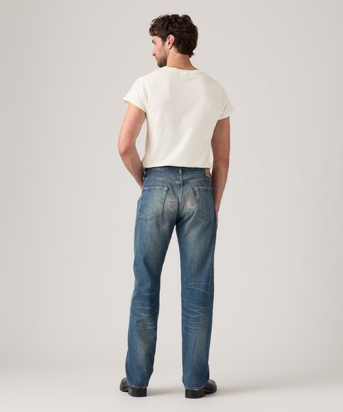 ジーンズ Levi's/リーバイス LEVI'S(R) VINTAGE CLOTHING 1955 501(R)ジーンズ ミディアムインディゴ メンズの画像