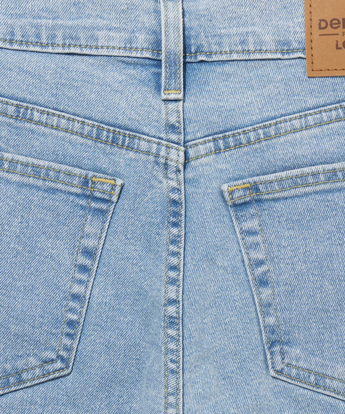 「Levi's」 加工デニムパンツ 4 ライトインディゴブルー レディース