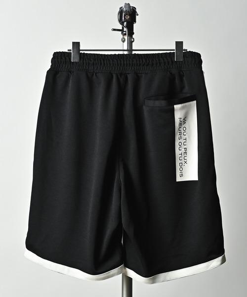 「MMMM」 ショートパンツ X-LARGE ブラック メンズ_画像5
