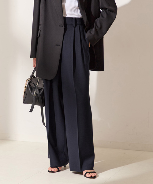 journal standard L'essage パンツ ツイルラインパンツ レディース