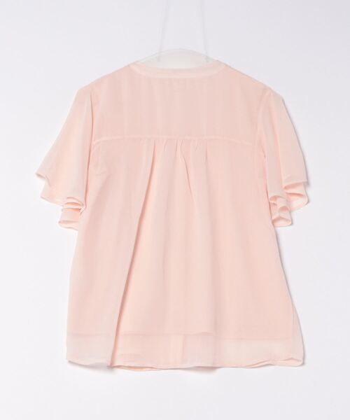 「alotta」 半袖ブラウス 5L ネイビー レディース_画像2