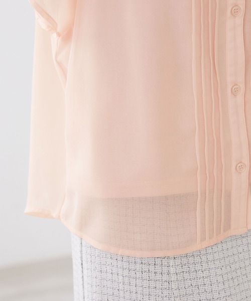 「alotta」 半袖ブラウス 5L ネイビー レディース_画像5