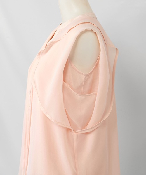 「alotta」 半袖ブラウス 5L ネイビー レディース_画像7