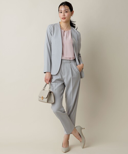 「ANY SIS」 半袖ブラウス 4 ピンク レディース_画像7