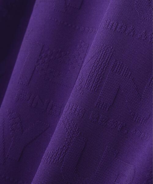 PING(ピン) ポロシャツ 「PING APPAREL」凸凹PLAYロゴジャカード長袖 PING(ピン) ポロシャツ 「PING APPAREL」凸凹PLAYロゴジャカード長袖
