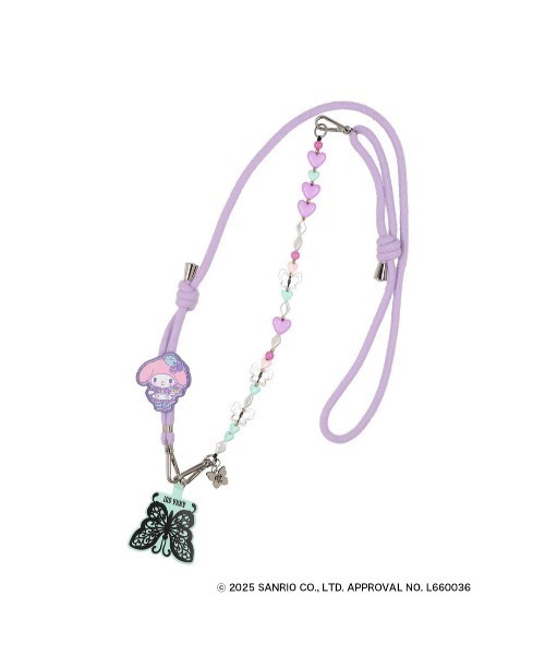 ANNA SUI スマホケース × MY MELODY ＆ KUROMI スマホストラップ