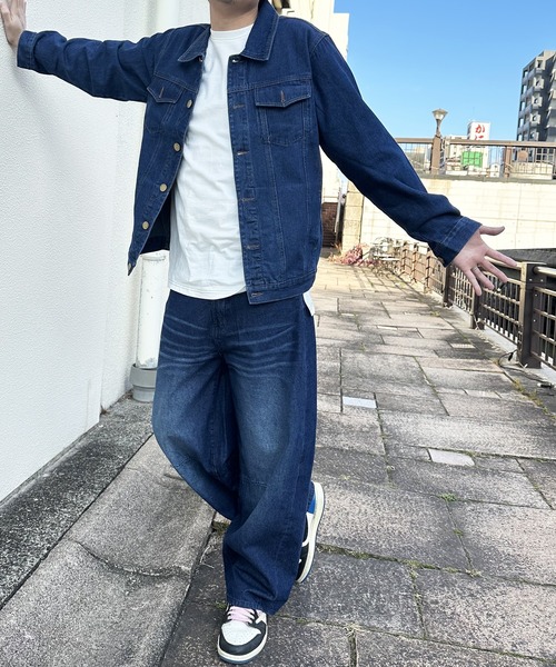 ARCADE（アーケード） ワイドパンツ ジーンズ 見惚れるきれいなライン