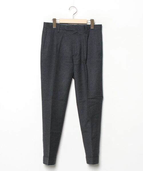 BEAMS F（ビームスF） スラックス 46 ブラック メンズ : ZOZOTOWN