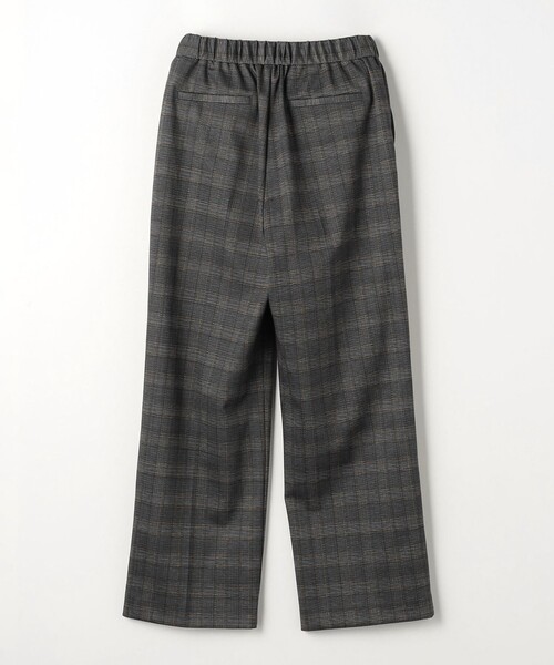 A DAY IN THE LIFE パンツ プリントポンチ イージーワイドパンツ