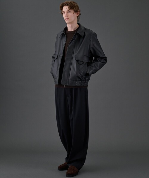 UNITED TOKYO（ユナイテッドトウキョウ） パンツ CLEAR WOOL 2タック