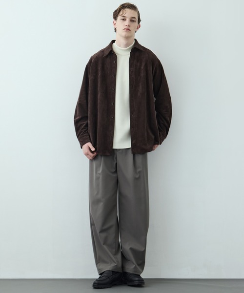 UNITED TOKYO（ユナイテッドトウキョウ） パンツ CLEAR WOOL 2タック