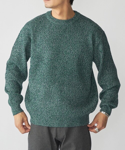 SHIPS（シップス） セーター ニット SHIPS:「手洗い可能」メランジ