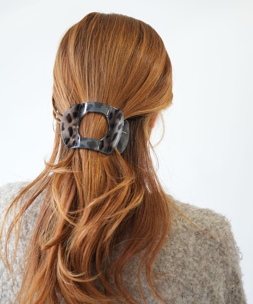 Port（ポート） ヘアクリップ 「 」 大判 ラウンド ヘアクリップ