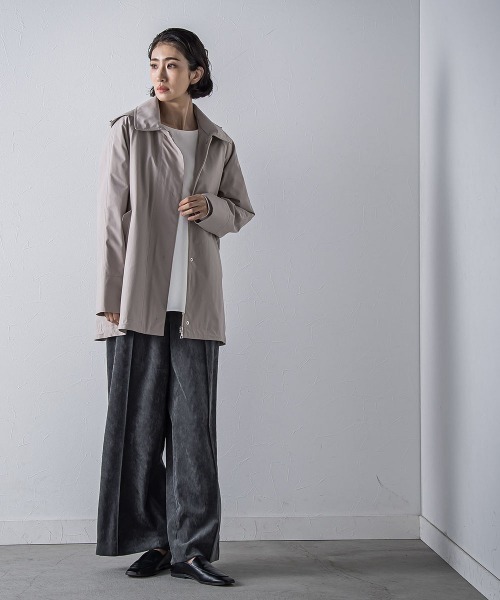 la.f（ラ・エフ） パンツ コーデュロイワイドパンツ「洗濯機で