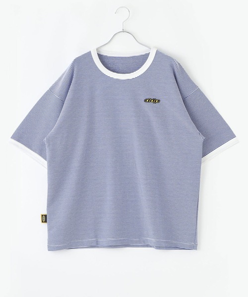 「ddp」 半袖Tシャツ LARGE ブルー メンズ_画像3