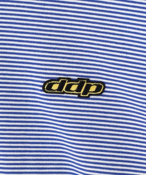 「ddp」 半袖Tシャツ LARGE ブルー メンズ_画像4