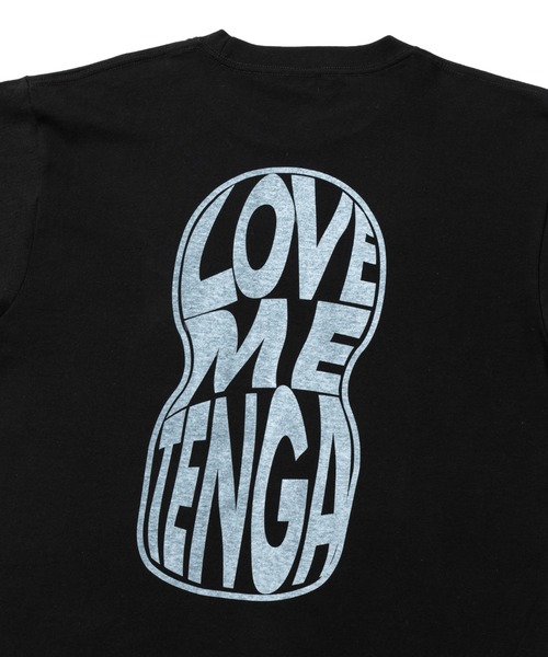TENGA（テンガ） tシャツ LOVE ME TENGA 変形 Tシャツ メンズ