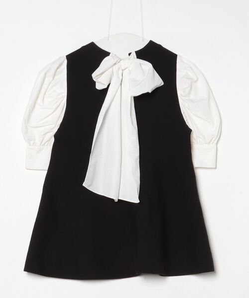 「CELFORD」 7分袖ニット 36 ブラック レディース_画像2