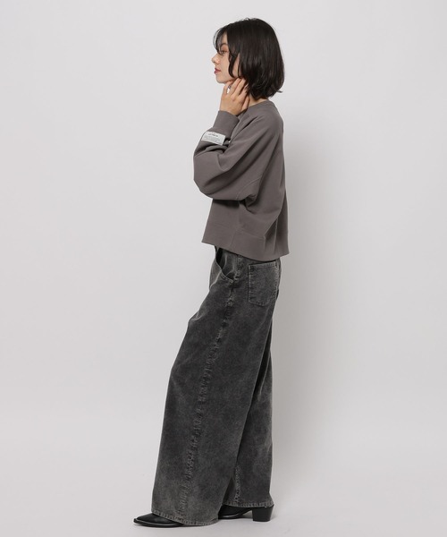 niko and…（ニコアンド） tシャツ 「WILLIAM B.ELIOTT」エンブレム