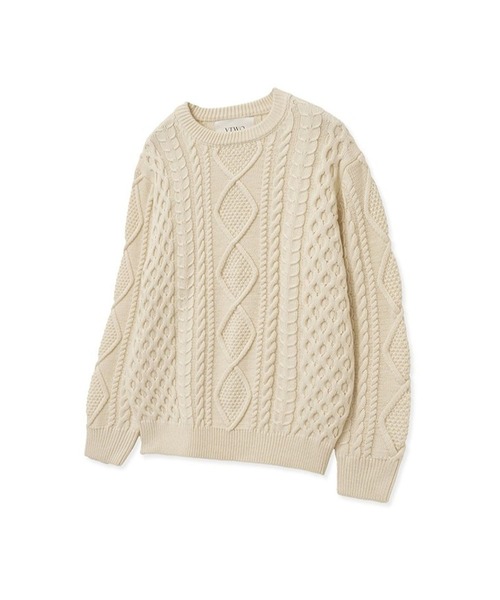 V2 セーター ニット V2／Dailyケーブルニット メンズ : ZOZOTOWN Yahoo