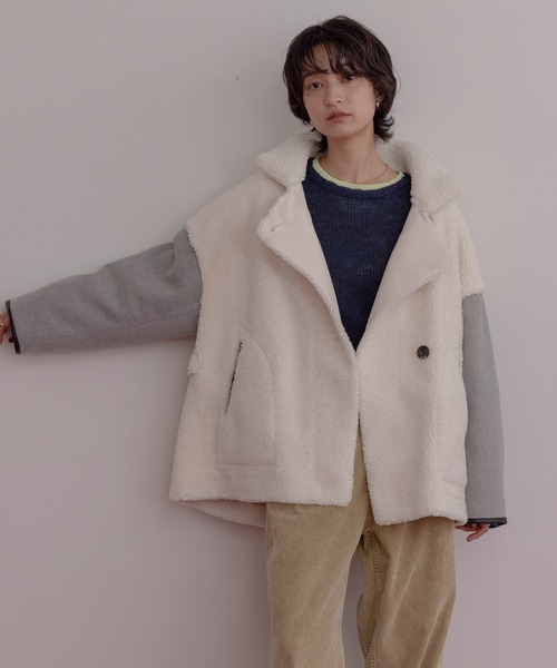 Eimee Law（エイミーロウ） ムートンコート ボアコート リバーシブル