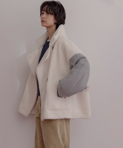 Eimee Law（エイミーロウ） ムートンコート ボアコート リバーシブル