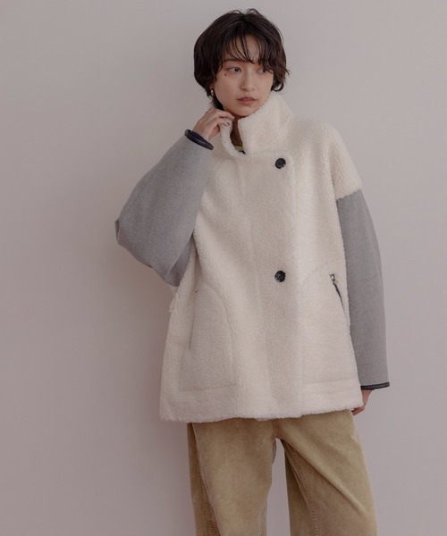 Eimee Law（エイミーロウ） ムートンコート ボアコート リバーシブル