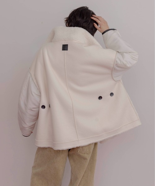 Eimee Law（エイミーロウ） ムートンコート ボアコート リバーシブル