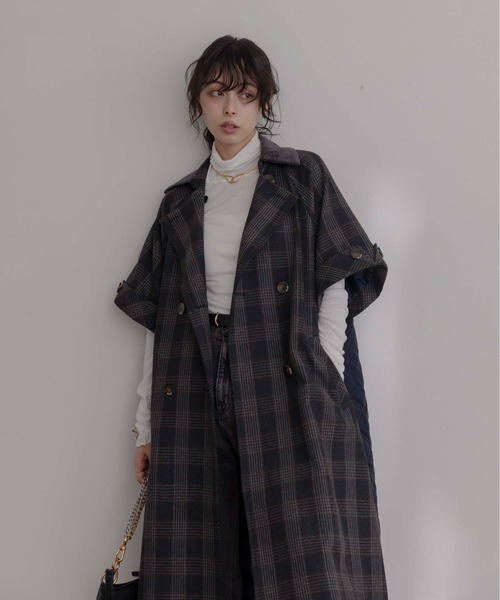Eimee Law（エイミーロウ） トレンチコート コート ハーフスリーブ