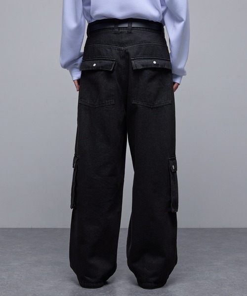 「Loose/ルース」 デニムパンツ M グレー メンズ_画像5