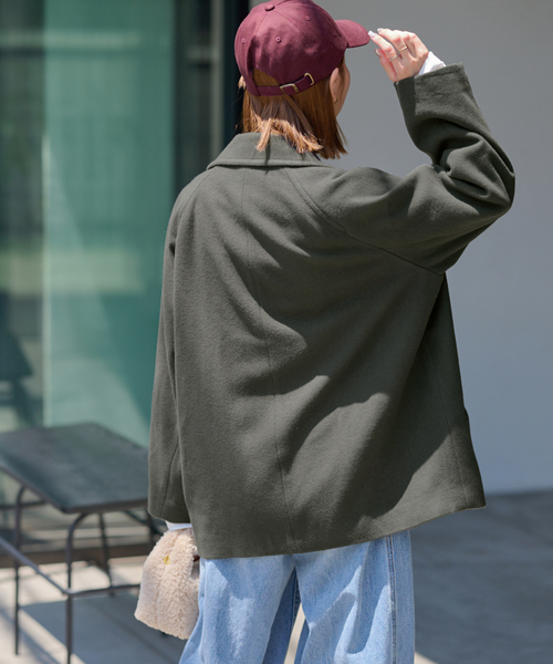 さおりん！美品 JOURNAL STANDARDコート 尾州ウールシャギーミドルコート | ジャーナルスタンダード レリューム