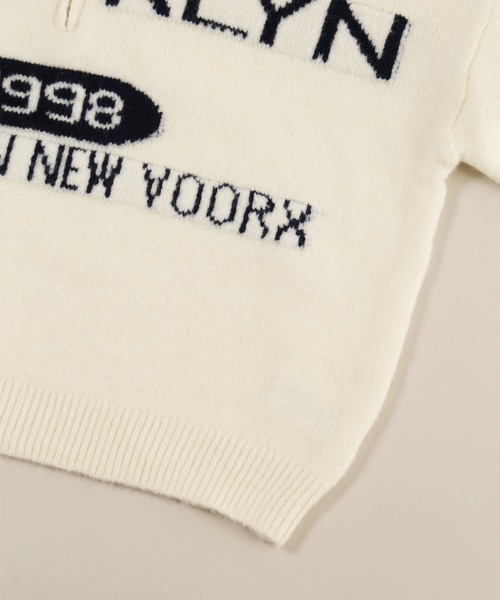 ニット セーター ハーフジップセーラーニット レディース | PHILLY | 16