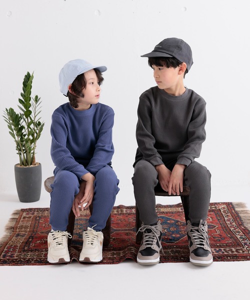 「ARCH & LINE」 「KIDS」長袖カットソー L ブルー キッズ_画像3