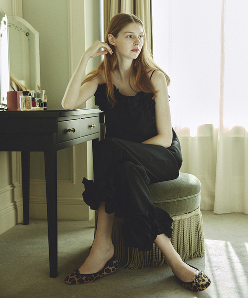 SLOBE IENA（スローブイエナ） パンツ habi フリルパンツ レディース