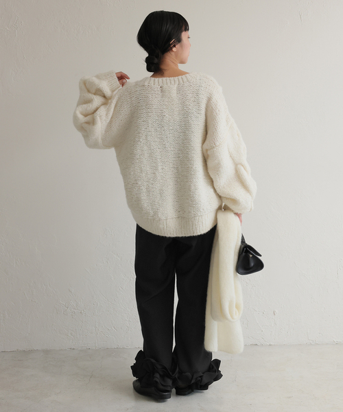 SLOBE IENA（スローブイエナ） パンツ habi フリルパンツ レディース