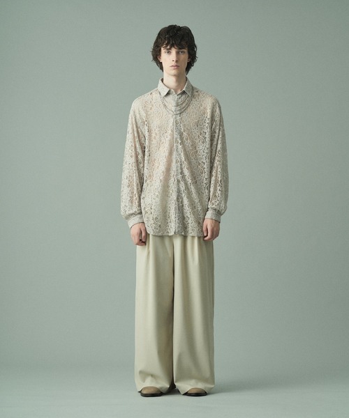 「Juha」 長袖シャツ 4 ブラック メンズ_画像5