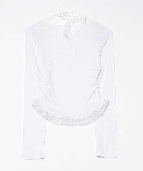 「.KOM」 長袖カットソー FREE ブラック レディース_画像2