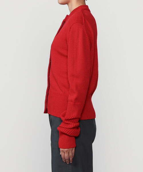 THE SHINZONE ニットカーディガン THE SHINZONE（ザ シンゾーン） ニットカーディガン F レッド