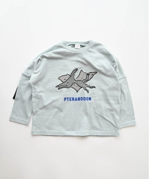 nicohrat（ニコフラート） tシャツ プテラノドンロングTシャツ キッズ 