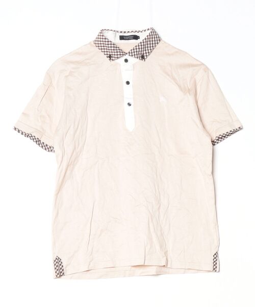 BURBERRY BLACK LABEL（バーバリーブラックレーベル） 半袖ポロシャツ 